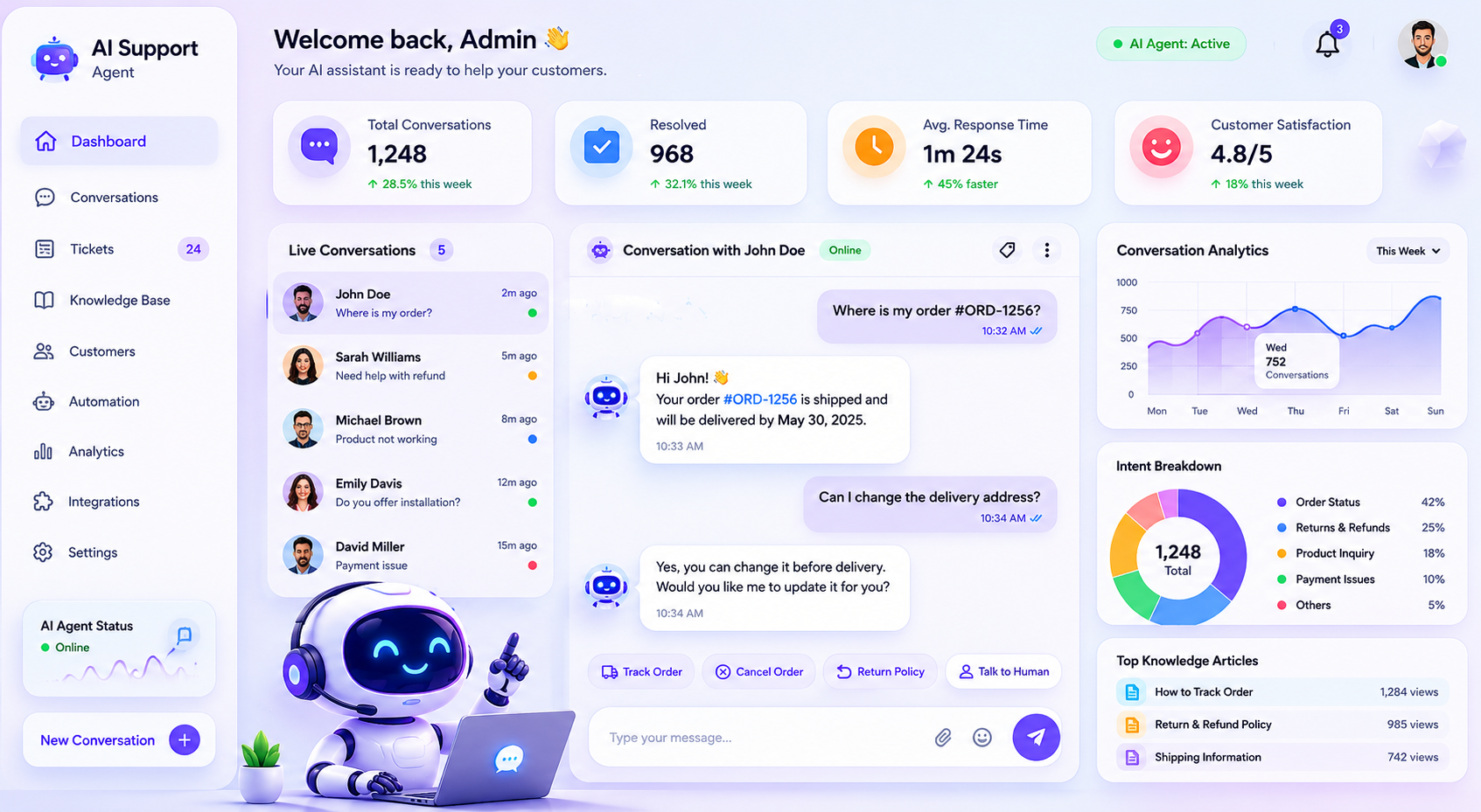 AI Customer Support Agent